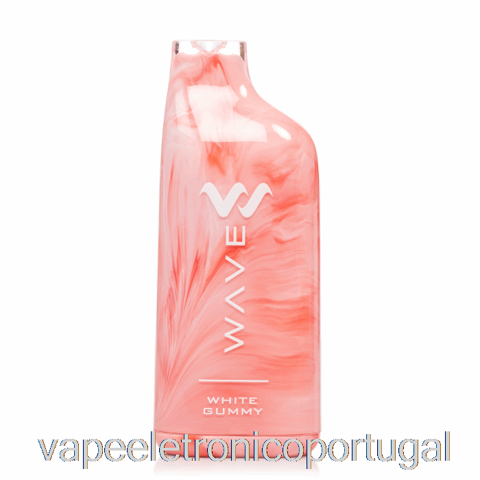 Vape Eletrônico Wavetec Wave 8000 Goma Branca Descartável